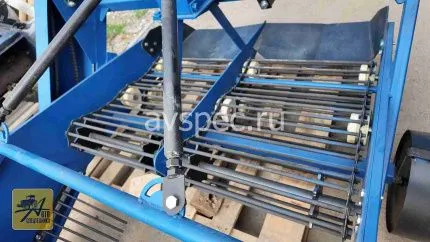 Картофелекопалка транспортерная КМ-2 двухрядная 1200