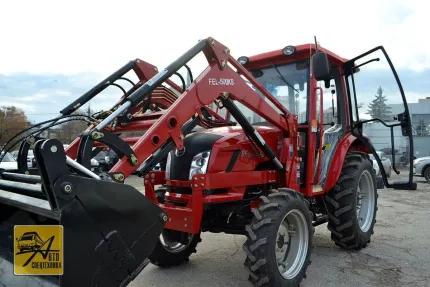 Трактор Dongfeng DF-504 с погрузчиком FEL-500
