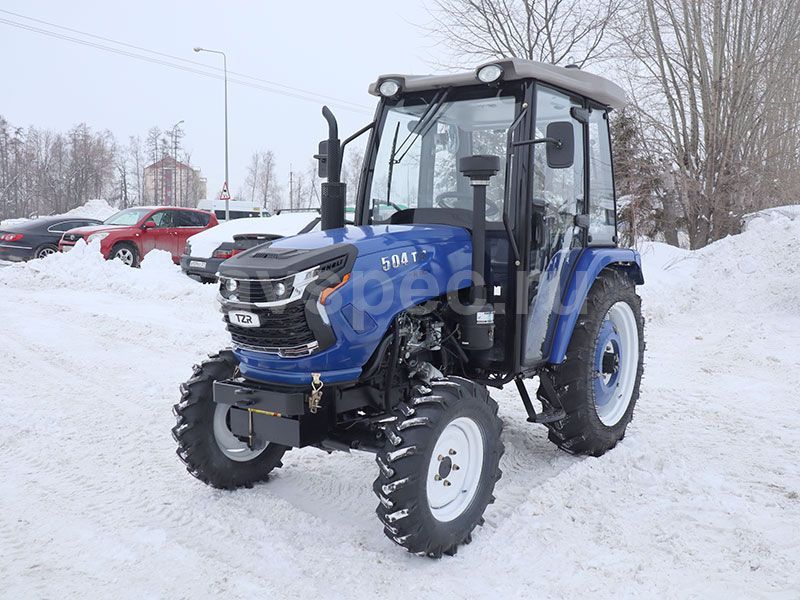 Трактор TZR T-504 с кабиной